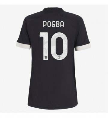 Maillot de foot Juventus Paul Pogba #10 Troisième Femmes 2023-24 Manches Courte